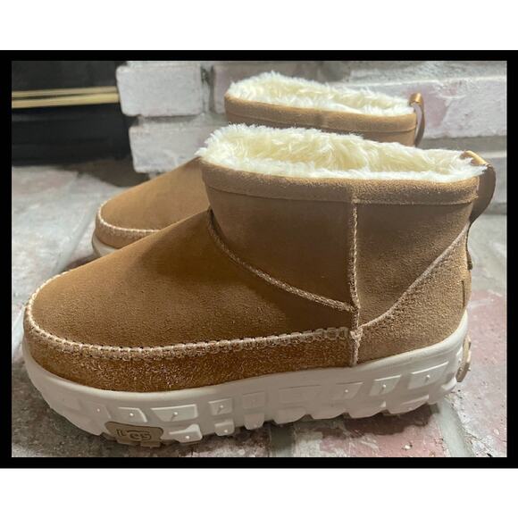 Ugg Venture Daze Ultra Mini UGGplush Lined Platform Bootie Size 11 - Picture 3 of 7